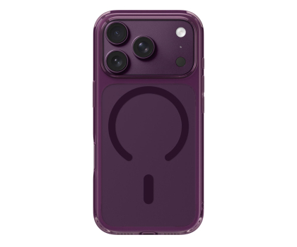 Etui do telefonów Laut Crystal Fluro do iPhone 18 Pro MagSafe (plum crystal)